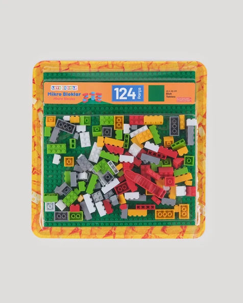 Eğitici Mikro Bloklar 124 Parça - Resim 7