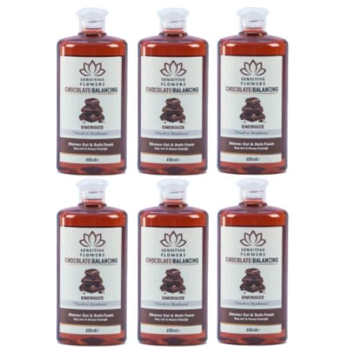 Sensitive Flowers Chocolate Energise Duş Jeli 6 X 650 Ml ürün görseli 1