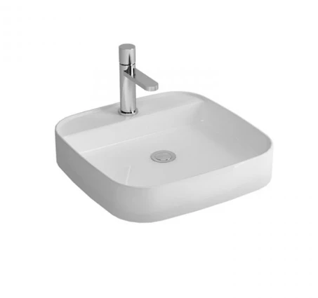LOFT BATARYA DELİKLİ LAVABO BEYAZ ürün görseli 1