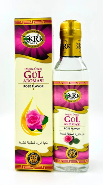 KRK GIDA GÜL AROMASI 250CC ürün görseli 1