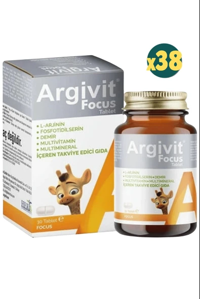 Argivit Focus 30 Tablet 38 Adet ürün görseli 1