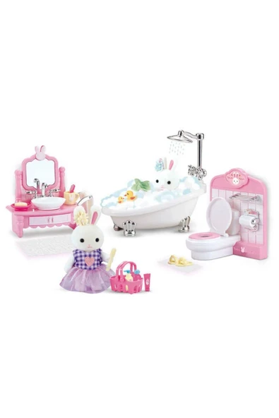 Bay Dreamy Mini Tavşan Hayal Gücünü Geliştiren Renkli Banyo Seti ürün görseli 1