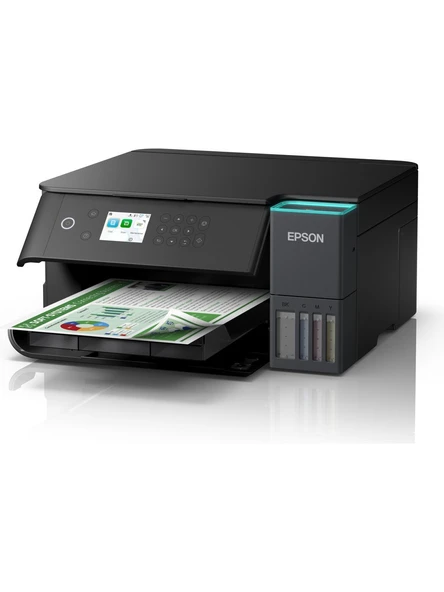 Epson EcoTank L6360 Wi-Fi + Tarayıcı + Fotokopi Renkli Çok Fonksiyonlu Tanklı Mürekkep Püskürtmeli Yazıcı (TEŞHİR) ürün görseli 1