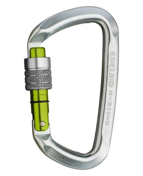 Edelrid D-Classic 3000 Screw Silver Karabina ürün görseli 1