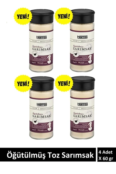 Harras Öğütülmüş sarımsak 60 gr X 4 Adet ürün görseli 1