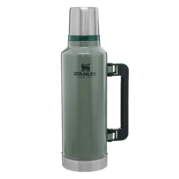Stanley Klasik Termos 1,9Lt Legendary Bottle Hammertone Green ürün görseli 1