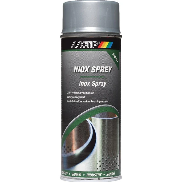 Motip Isıya Dayanıklı Paslanmaz İnox Spreyi 400 ml. ürün görseli 1