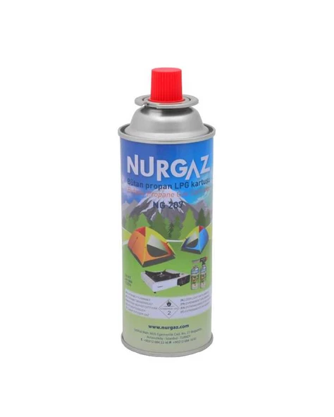 Nurgaz Kamp Ocağı Kartuşu 220Gr ürün görseli 1