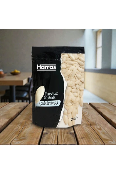 Harras Kavrulmuş Tuzsuz Kabak Çekirdeği 200 Gr ürün görseli 1