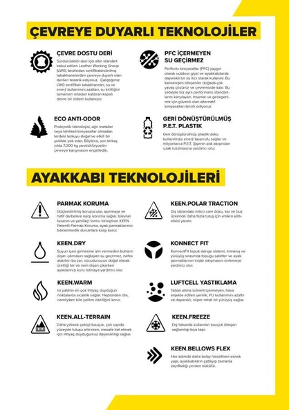 Zionic Su Geçirmez Erkek Yürüyüş Botu - Resim 8