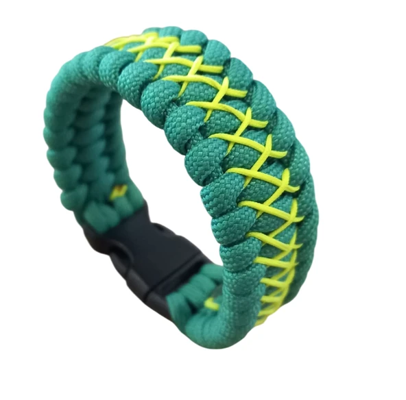 By Paracord Bileklik Erkek Yeşil ürün görseli 1