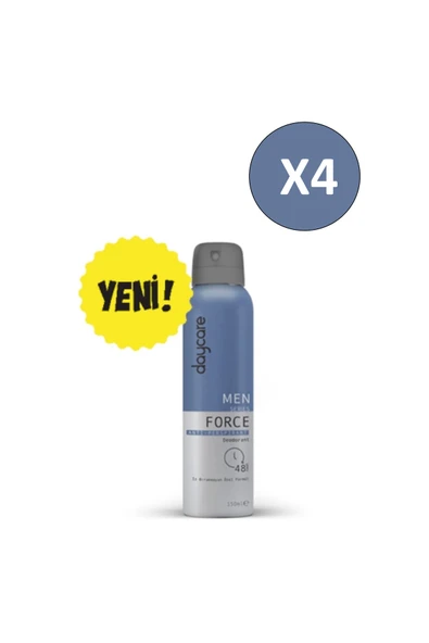 Daycare Force Men Erkek Deodorant Anti Perspirant 4 Adet X 250 ml ürün görseli 1