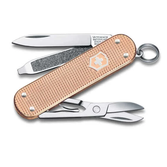 Victorinox Classic Alox Fres Peach Somon Kutulu Çakı ürün görseli 1