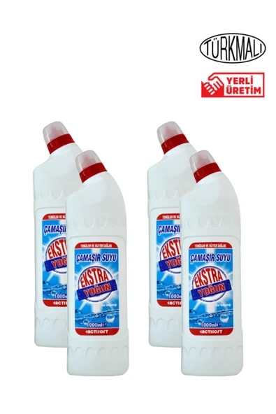 actisoft Ultra Çamaşır Suyu Kar Beyazlığı 1000ml x 4 Adet ürün görseli 1