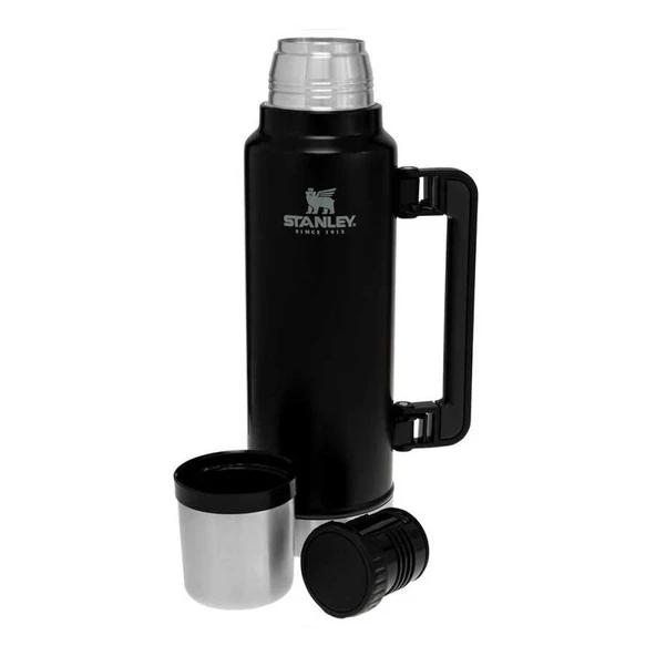 Stanley Classic Vacuum Bottle 1,4Lt Termos Black Matte ürün görseli 1