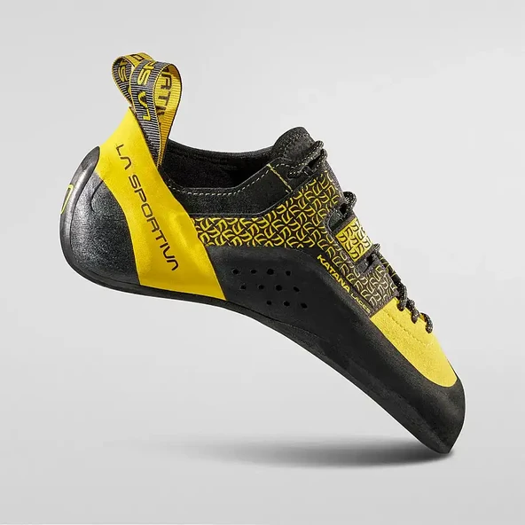 La Sportiva Katana Laces Tırmanış Ayakkabısı Siyah Sarı ürün görseli 1