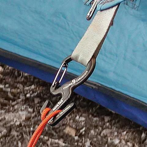 Nite- Ize Figure 9 Carabiner Small Black Karabina - Resim 4