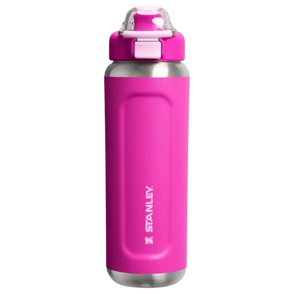 Stanley Wellspring Bottle Soğuk Su Termosu 0,70lt Violet Blossom ürün görseli 1