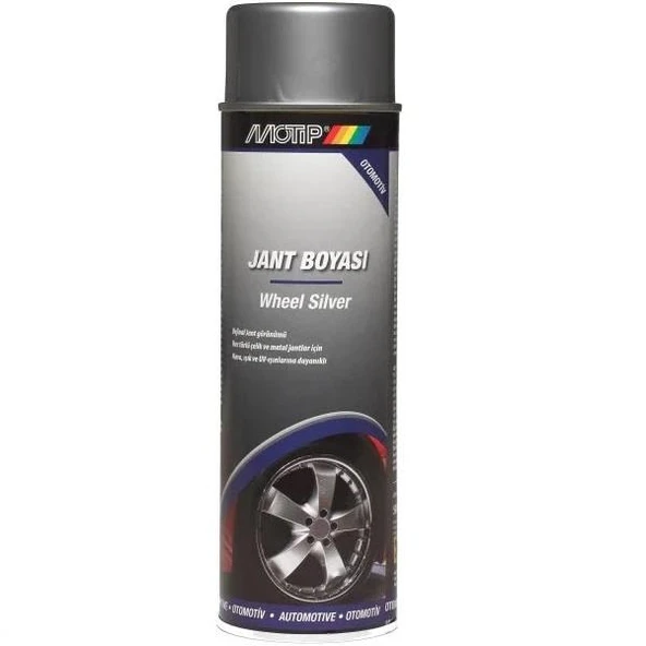 Motip Üniversal Akrilik Sprey Boya GÜMÜŞ JANT BOYASI 500 ml ürün görseli 1