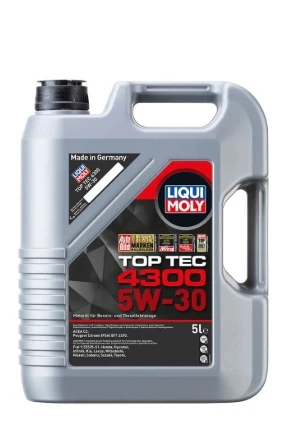 LIQIUMOLY 5W30 TOPTEC 4300 5LT ürün görseli 1
