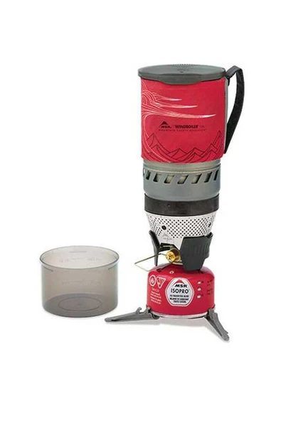 MSR Windburner 1 Lt Sistem Üstdüzey Kamp Ocağı Kırmızı ürün görseli 1