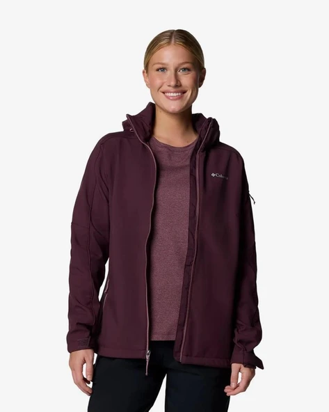 Columbia Cascade Ridge II Kadın Softshell Mont - Resim 4