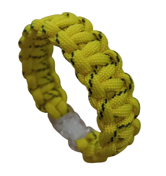 By Paracord Bileklik Kadın Sarı 3 ürün görseli 1