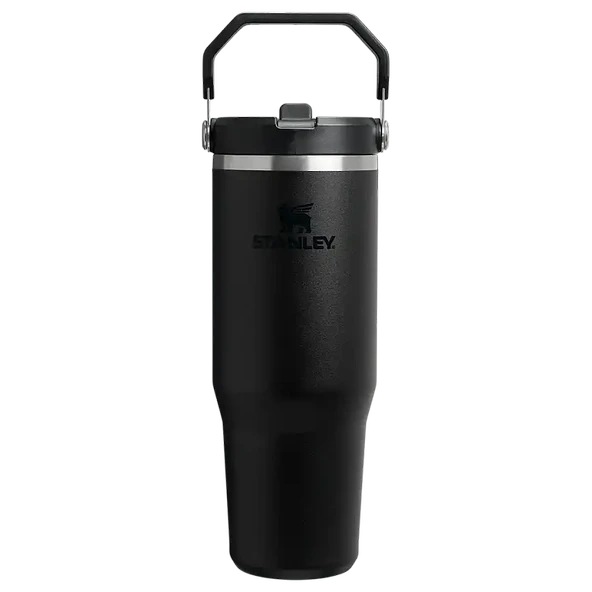 Stanley Flip Straw Tumbler Pipetli Termos Bardak 0,89 LT Black ürün görseli 1