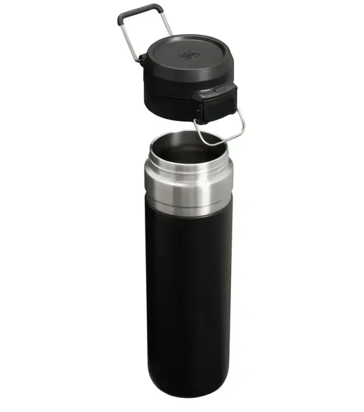 Stanley Go Quick Flip Paslanmaz Çelik Su Termosu 0.70 lt Black - Resim 2