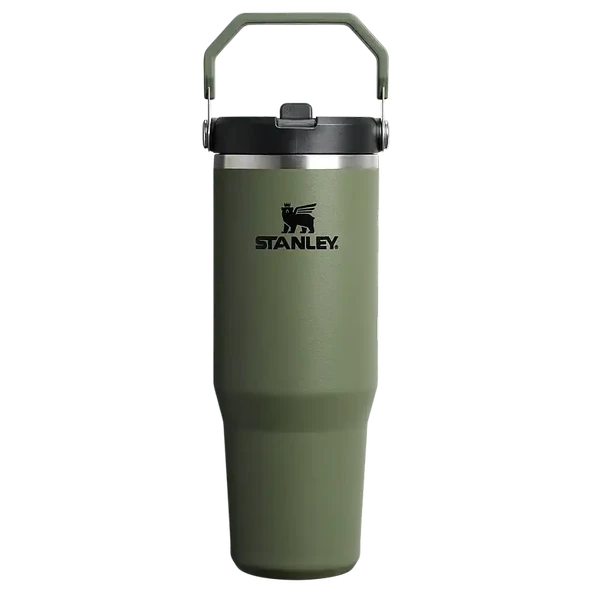 Stanley Flip Straw Tumbler Pipetli Termos Bardak 0,89 LT Dried Pine ürün görseli 1