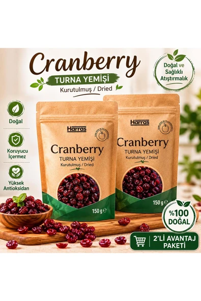 Harras Cranberry Turna Yemişi 2x150 g ürün görseli 1