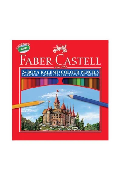 Faber Castell Kuru Boya Tamboy 24'lü ürün görseli 1