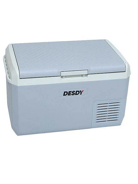 Desdy Kompresörlü Oto Buzdolabı Gri 40Litre ürün görseli 1