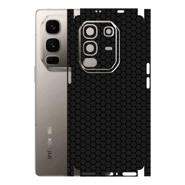 Infinix Note 50 Pro Plus 5G ile Uyumlu Bumper Serisi Premium Kaplama 360  Siyah ürün görseli 1