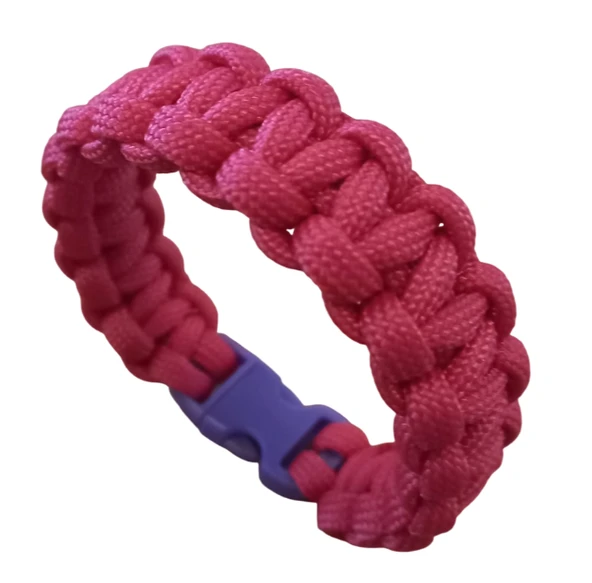 By Paracord Bileklik Kadın Pembe 1 ürün görseli 1
