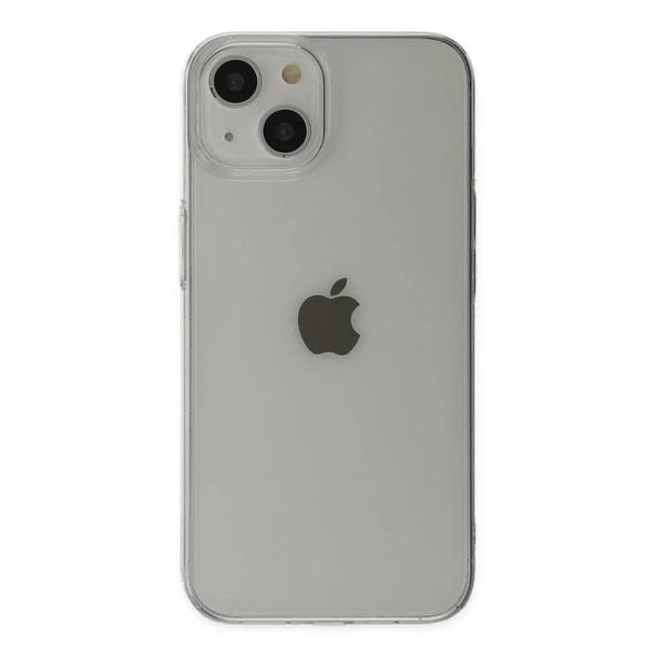 İphone 14 Plus Kılıf Pc Sert Şeffaf Kapak - Şeffaf ürün görseli 1