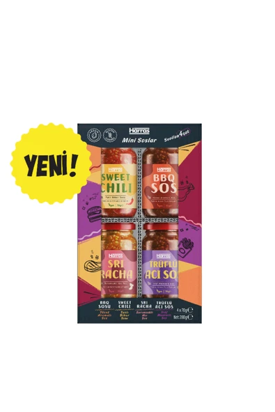 Harras Mini Sos 4 lü 280 gr ürün görseli 1