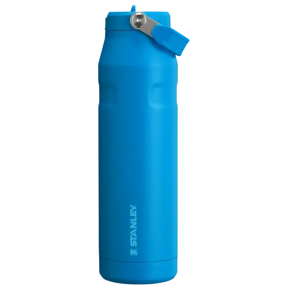 Stanley The IceFlow Flip Straw 2.0 Pipetli Termos Bardak 1,1 LT Mavi ürün görseli 1