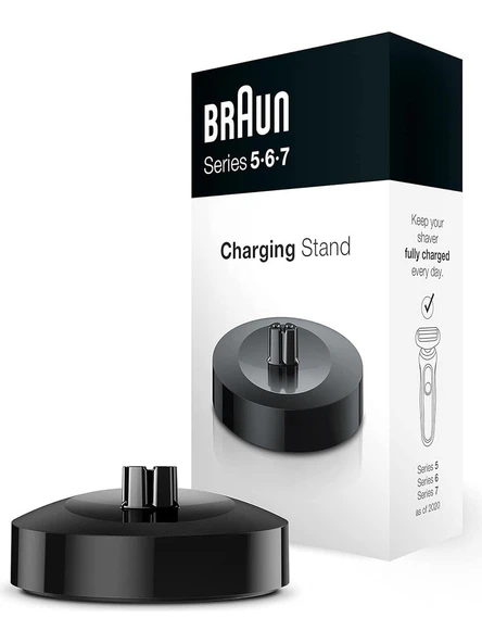 BRAUN Şarj Standı Series 5, 6 ve 7 Tıraş Makinesi İçin (Yeni Nesil) ürün görseli 1