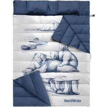 Naturehike Çift Kişilik Uyku Tulumu Polar Bear ürün görseli 1