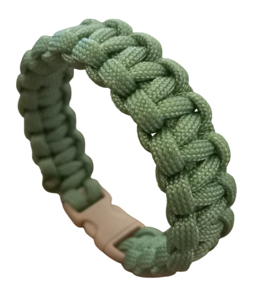 By Paracord Bileklik Kadın Yeşil 2 ürün görseli 1
