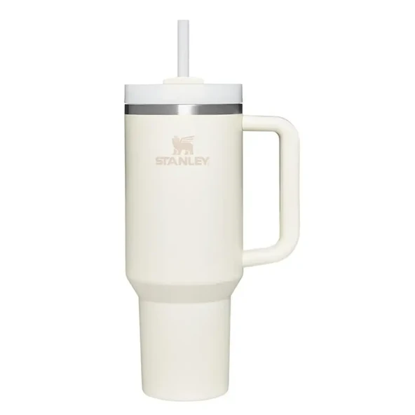 Stanley Quencher Pipetli Termos Bardak 1.18Lt Cream ürün görseli 1