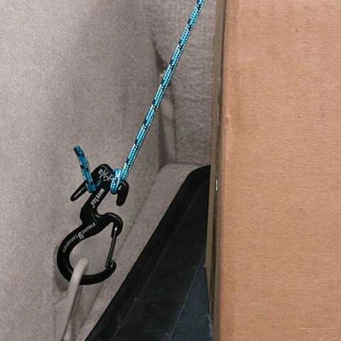 Nite- Ize Figure 9 Carabiner Small Black Karabina - Resim 3