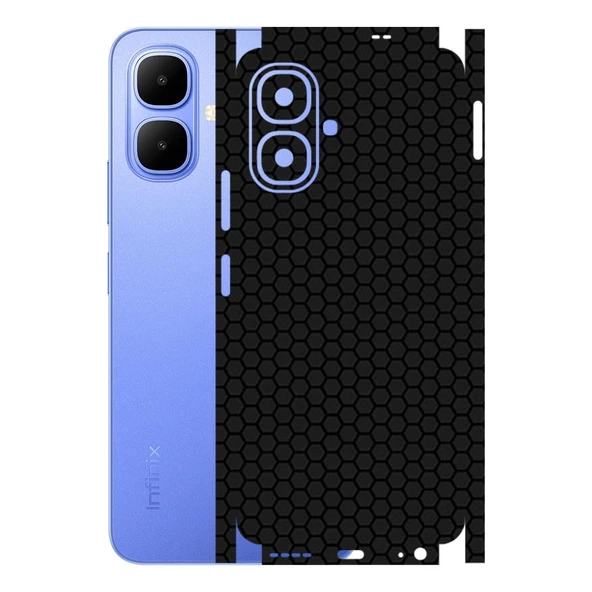 Infinix Smart 10 ile Uyumlu Bumper Serisi Premium Kaplama 360  Siyah ürün görseli 1