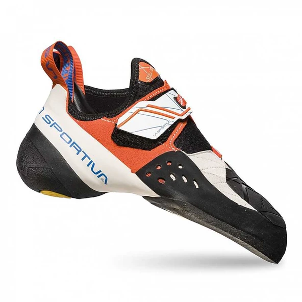 La Sportiva Solution Kadın Tırmanış Ayakkabısı Beyaz-Turuncu ürün görseli 1