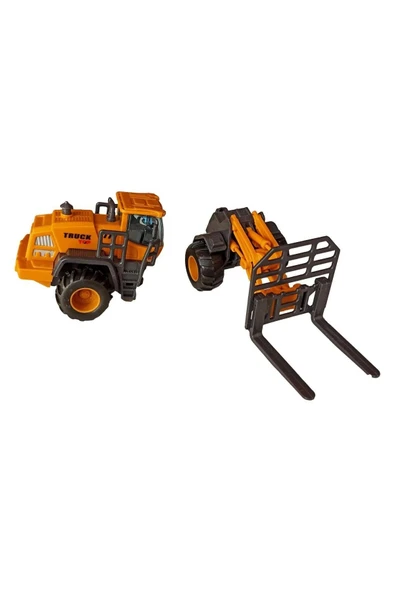 Oyuncak Iş Makineleri Forklift 19 Cm. - Resim 2