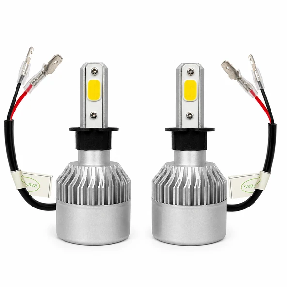 FRT Ottoman Slim Led Xenon Far Lambası Mercedes Benz Beyaz Renk H3 Soket ile Uyumlu ürün görseli 1