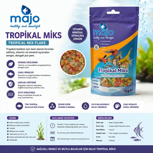 Tropical Miks 15g - Resim 2