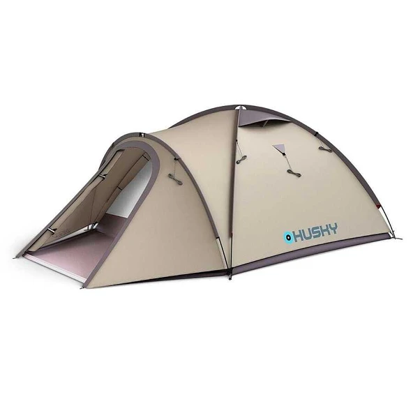 Husky Bizon Plus 3 Kişilik Çadır Açıkkahve ürün görseli 1