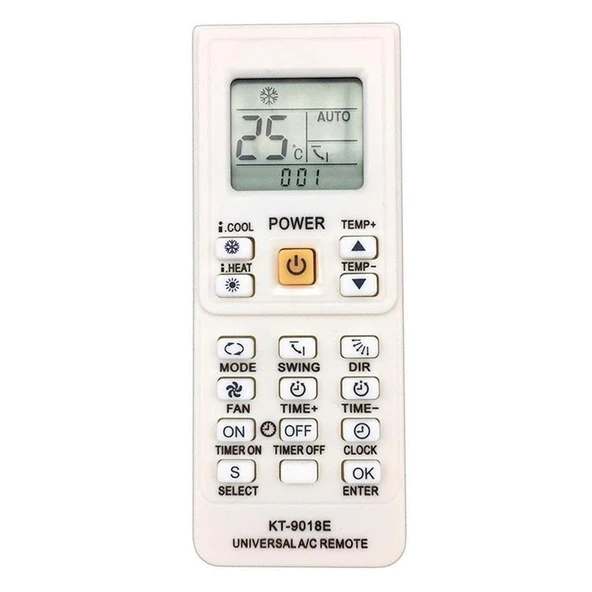 Kt-9018E A/C Universal Klima Akıllı Kumandası 12492 ürün görseli 1